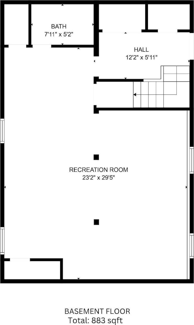 108 Bismark Ave, Valley Stream, NY 11581 - view of floor plan / room layout