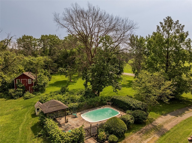 797 Western Rd, Call Listing Agent, NY 12033 - view of swimming pool with a gazebo and a patio area