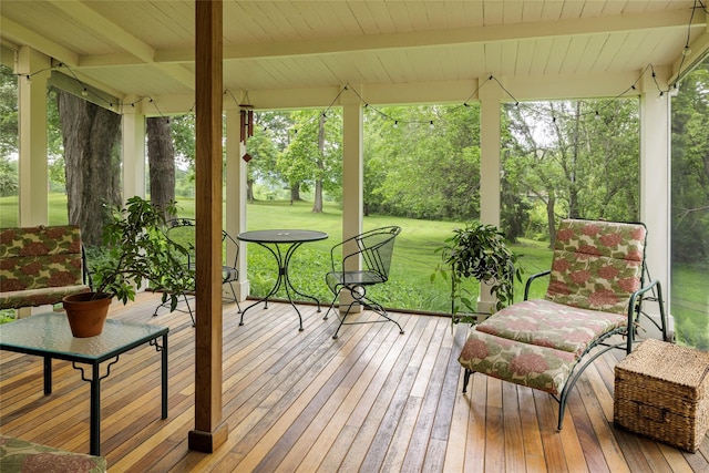 797 Western Rd, Call Listing Agent, NY 12033 - wooden terrace with a yard