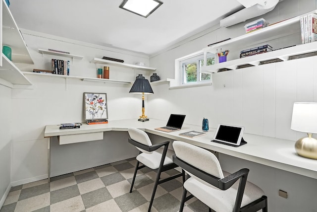 65 Shepherds Dr, Scarsdale, NY 10583 - home office featuring built in study area and light floors