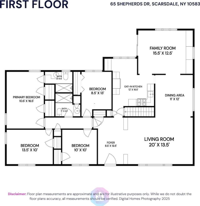 65 Shepherds Dr, Scarsdale, NY 10583 - view of room layout