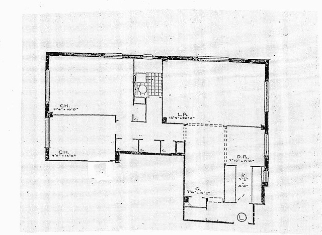 71--36 110th St Unit 1/L, Forest Hills, NY 11375 - view of room layout