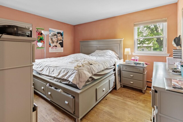 18 Happy Acres Dr, Shirley, NY 11967 - bedroom with light wood-style flooring