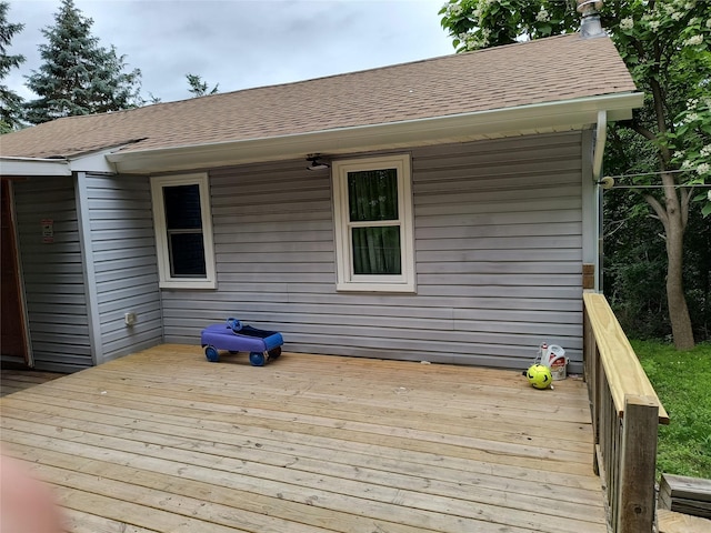 1 Whippoorwill Trl, Monroe, NY 10950 - view of wooden deck