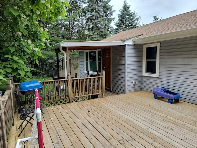 1 Whippoorwill Trl, Monroe, NY 10950 - view of wooden deck