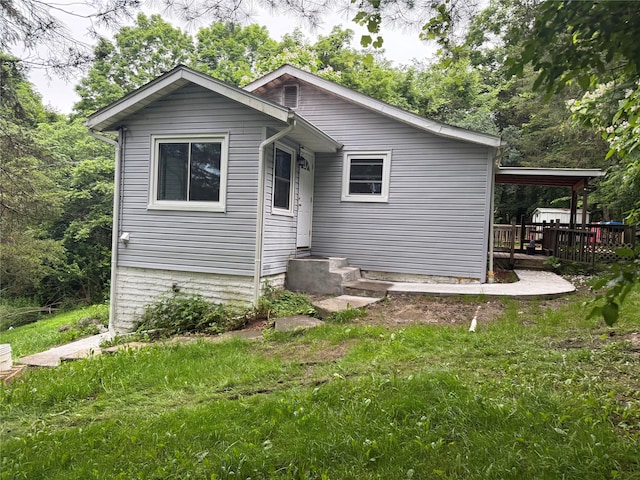 1 Whippoorwill Trl, Monroe, NY 10950 - view of front of house with a front lawn