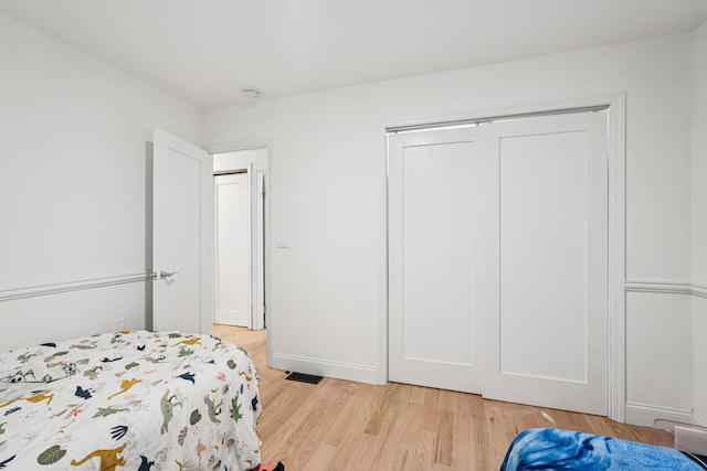 1 Whippoorwill Trl, Monroe, NY 10950 - bedroom with light wood-style floors and a closet