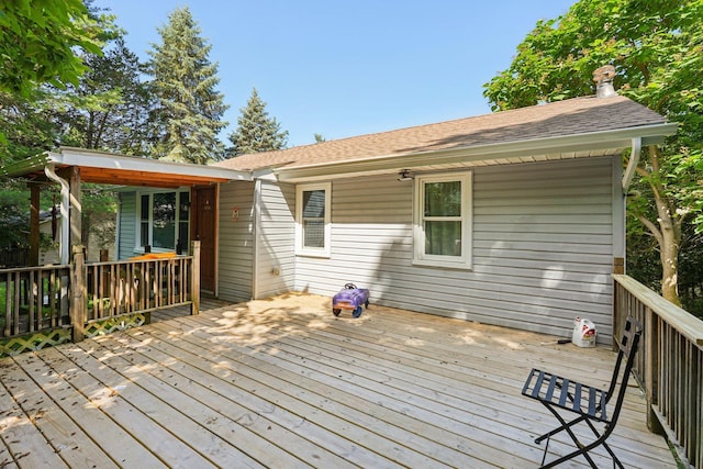 1 Whippoorwill Trl, Monroe, NY 10950 - view of wooden terrace
