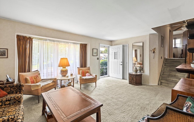 15 Lane Ave, Plainview, NY 11803 - carpeted living area featuring plenty of natural light