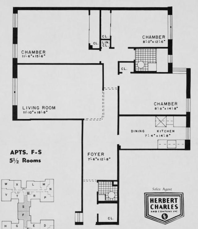 33-27 91st St Unit 5F, Jackson Heights, NY 11372 - view of property floor plan