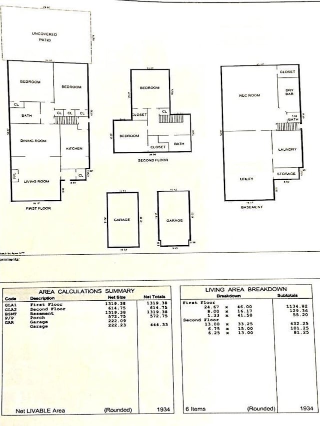 32-15 149th St, Flushing, NY 11354 - view of property floor plan