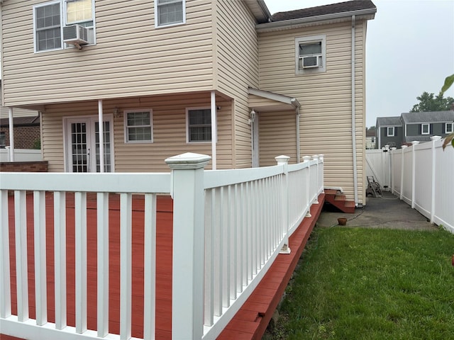 92 Norfeld Blvd, Elmont, NY 11003 - back of property featuring a fenced backyard and cooling unit
