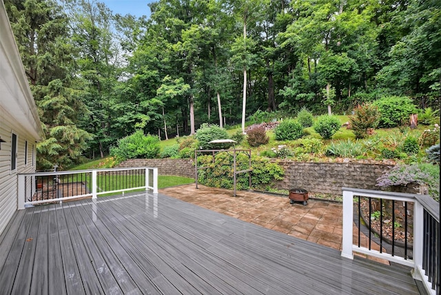 12 Valley Ln, Garrison, NY 10524 - deck with a patio area