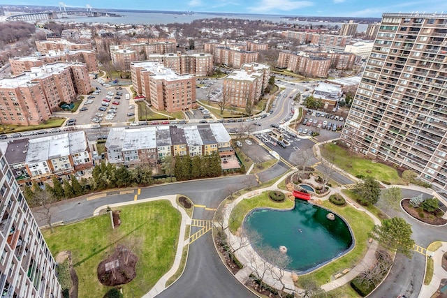 2 Bay Clb Unit 11F, Bayside, NY 11360 - aerial overview of property's location with nearby urban area