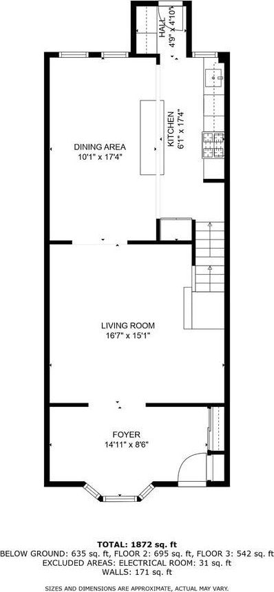 6739 Cooper Ave, Glendale, NY 11385 - view of home floor plan