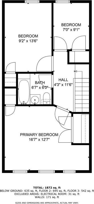 6739 Cooper Ave, Glendale, NY 11385 - view of property floor plan