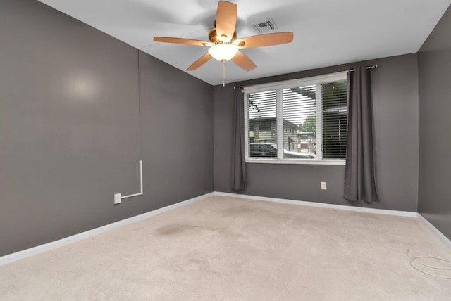200 Davis Ave Unit 3C, Bronx, NY 10465 - carpeted empty room with a ceiling fan and baseboards