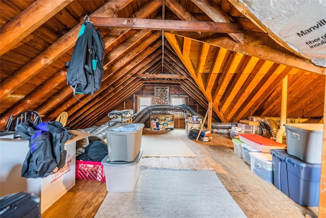 5023 213th St, Bayside, NY 11364 - view of unfinished attic