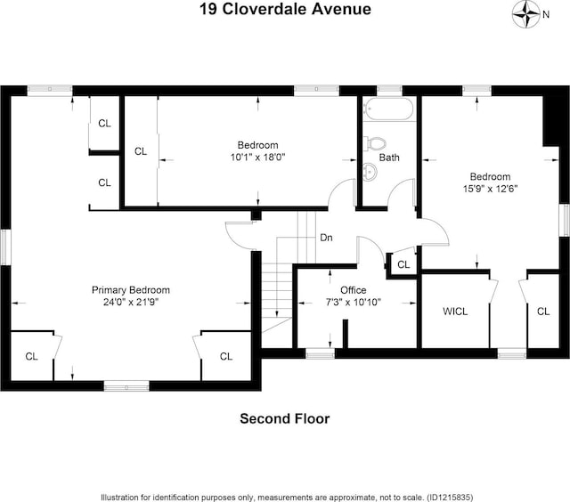19 Cloverdale Ave, White Plains, NY 10603 - view of property floor plan