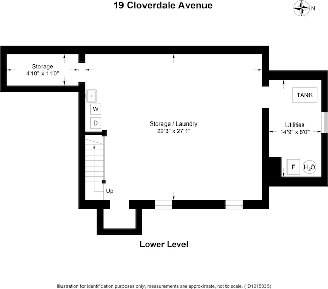 19 Cloverdale Ave, White Plains, NY 10603 - view of floor plan / room layout