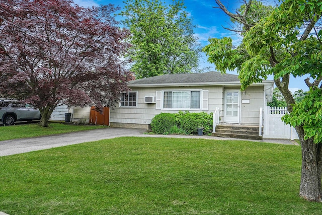 138 Fairview Ave, Deer Park, NY 11729 - view of front of house with an AC wall unit
