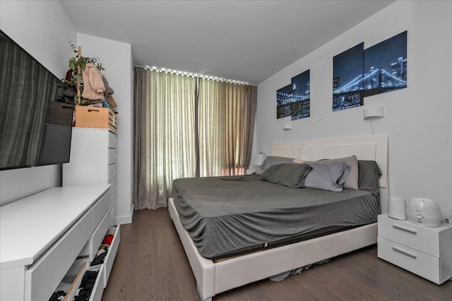 131-05 40th Rd Unit 15G, Flushing, NY 11354 - bedroom featuring wood finished floors