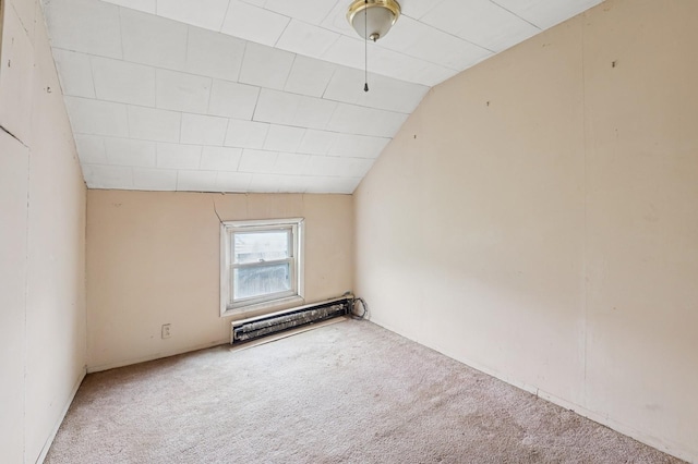 106 Montgomery Ave, Staten Island, NY 10301 - spare room with carpet floors and vaulted ceiling