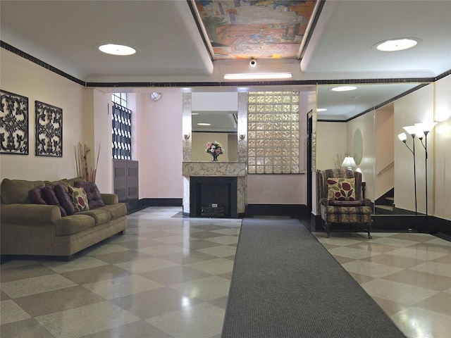 55 E 190th St Unit 45, Bronx, NY 10468 - community lobby featuring stairs