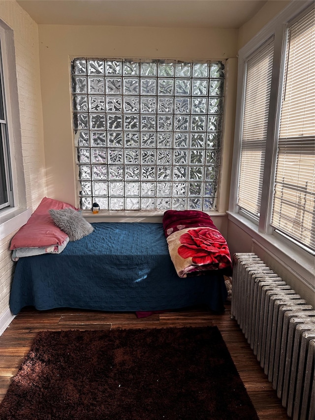 1836 Matthews Ave, Bronx, NY 10461 - bedroom with radiator and wood finished floors
