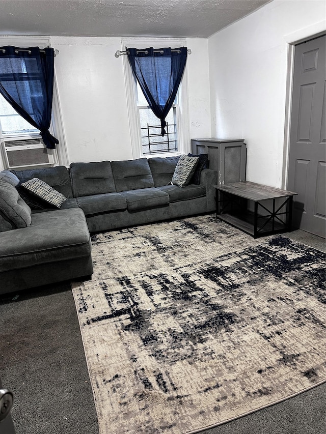 1836 Matthews Ave, Bronx, NY 10461 - carpeted living area featuring cooling unit