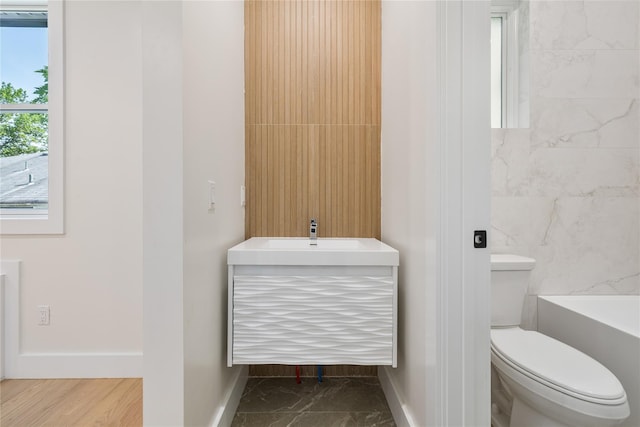 3 Jay St Unit 214, Spring Valley, NY 10977 - bathroom featuring vanity and marble look tiles