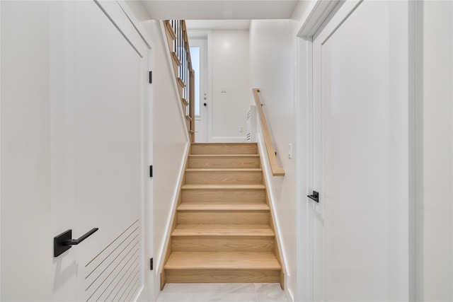 3 Jay St Unit 214, Spring Valley, NY 10977 - staircase with baseboards
