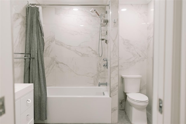 21 Canterbury Rd Unit 3, Great Neck, NY 11021 - full bath with a combined bath / shower with marble appearance and vanity