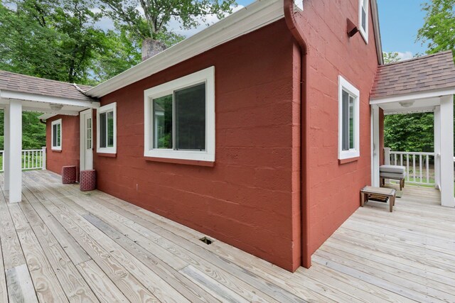 160 S Mountain Rd, New City, NY 10956 - view of deck