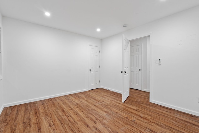 39 Knollwood Ln, Cold Spring, NY 10516 - spare room featuring light wood-type flooring, recessed lighting, and a smoke detector