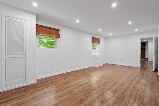 39 Knollwood Ln, Cold Spring, NY 10516 - empty room with healthy amount of natural light, recessed lighting, and light wood-style floors