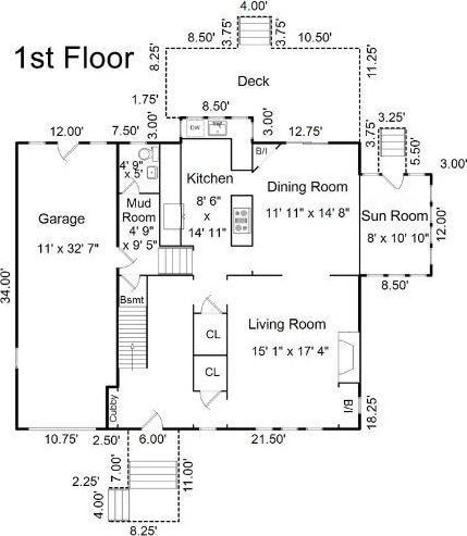44 Kingsbury Rd, New Rochelle, NY 10804 - view of room layout