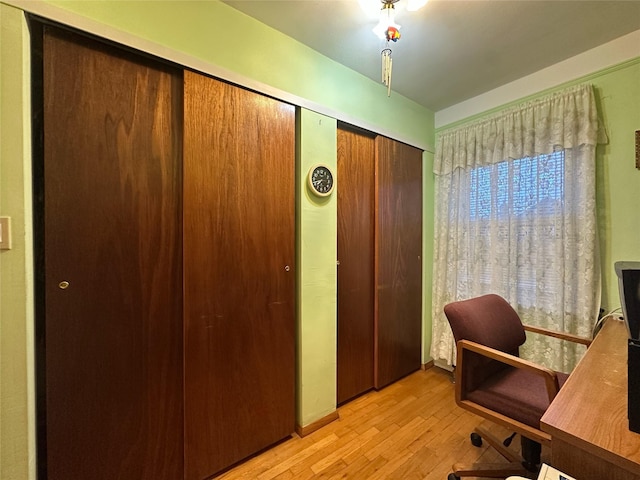 82-48 Eliot Ave, Middle Village, NY 11379 - office area featuring light wood-style flooring