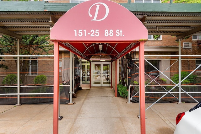 151-25 88th St Unit 1D, Howard Beach, NY 11414 - property entrance featuring french doors