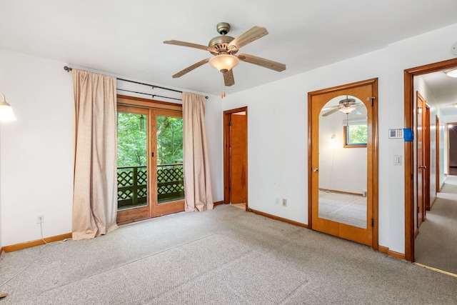 41 Colburn Dr, Poughkeepsie, NY 12603 - unfurnished room with a ceiling fan and carpet floors