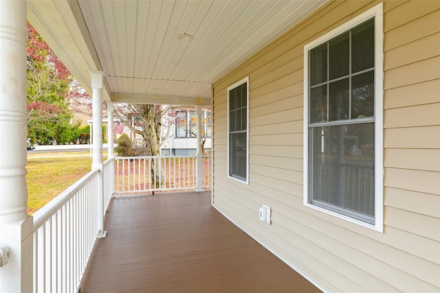 32 Reservoir Dr, Millbrook, NY 12545 - view of porch