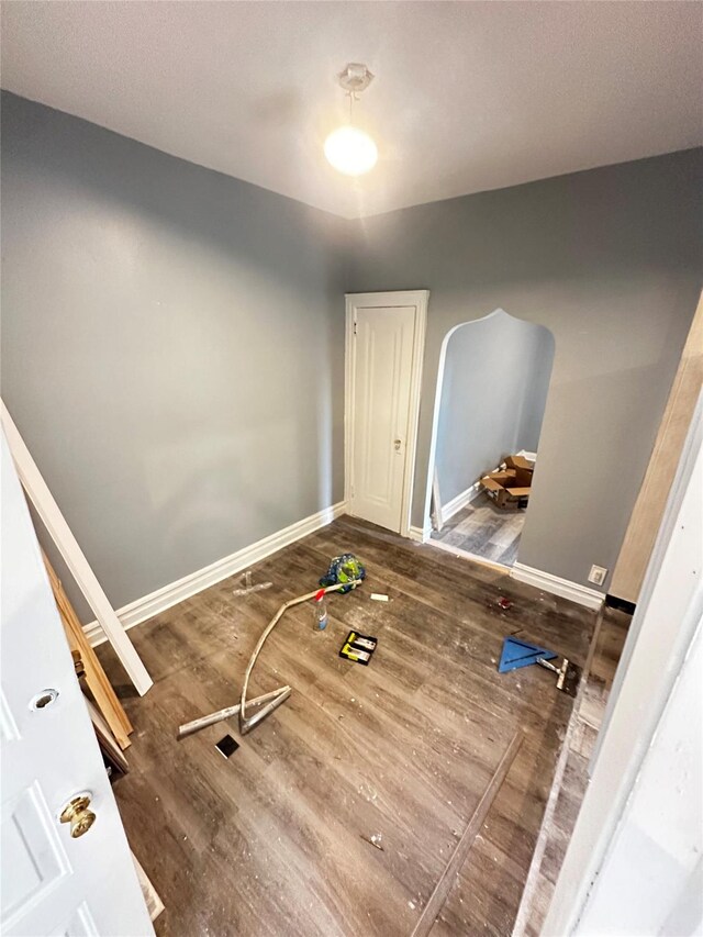 1661 E 172nd St, Bronx, NY 10472 - unfurnished bedroom with wood finished floors