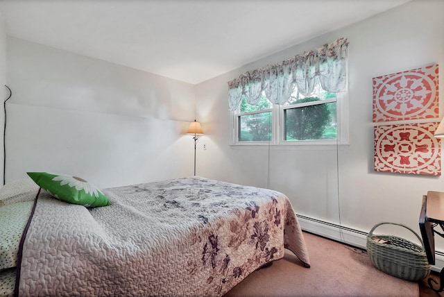 17 Woodrum Dr, Stony Point, NY 10980 - carpeted bedroom featuring a baseboard radiator