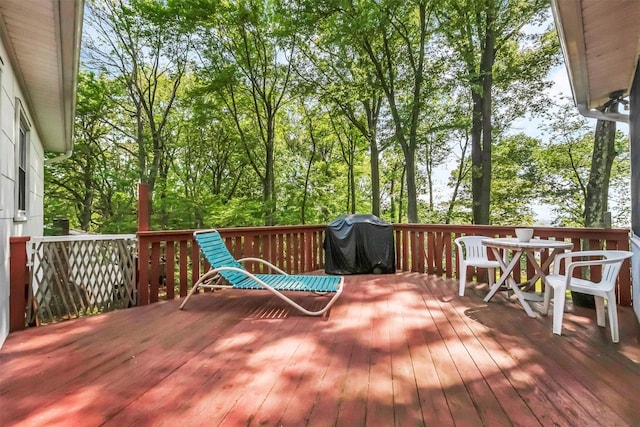 17 Woodrum Dr, Stony Point, NY 10980 - wooden terrace with a grill