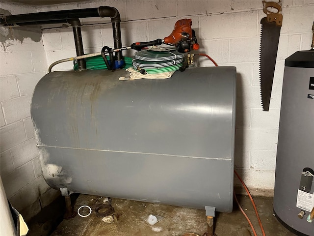 20 Pine Ave, Ossining, NY 10562 - utility room with heating fuel and water heater