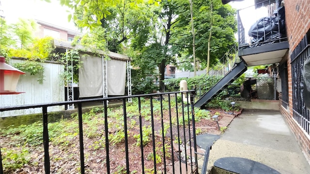 5323 82nd St, Elmhurst, NY 11373 - view of yard featuring stairway