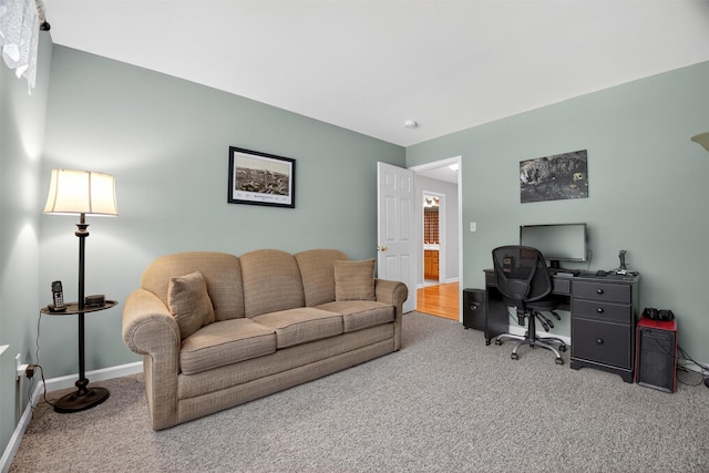85 Decker Dr, Walden, NY 12586 - home office with carpet and baseboards
