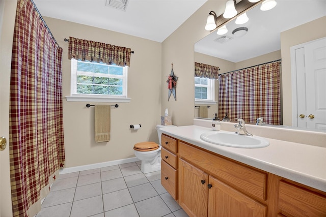 85 Decker Dr, Walden, NY 12586 - full bathroom with healthy amount of natural light, vanity, tile patterned flooring, and curtained shower
