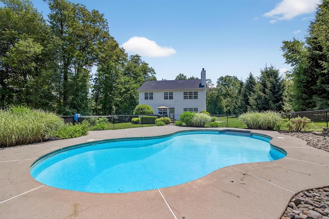 85 Decker Dr, Walden, NY 12586 - view of pool featuring a patio and view of wooded area