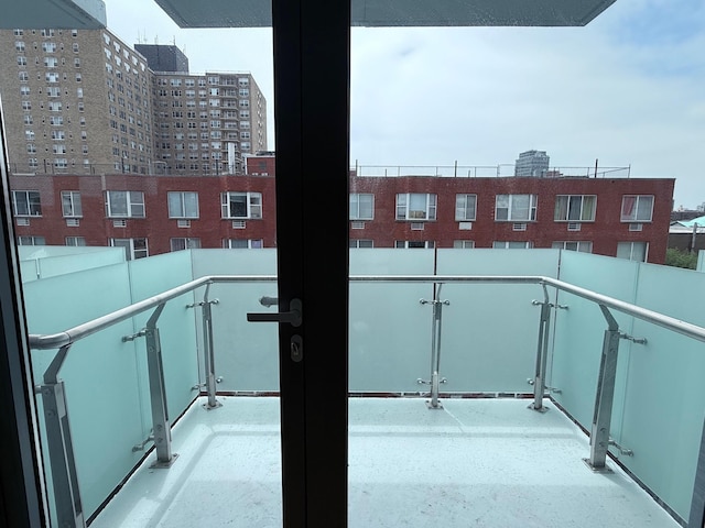 136-80 41st Ave Unit 6G, Flushing, NY 11355 - balcony featuring a view of city
